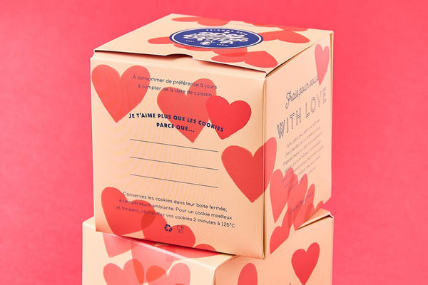 The Valentine's Day gift box - 8 cookies 