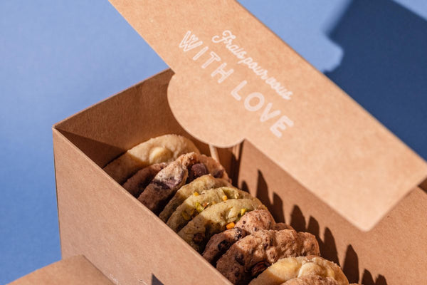 Box of 10 Big Cookies